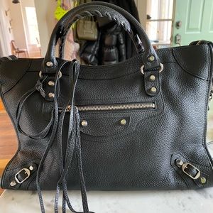 Balenciaga Black City Bag NWT